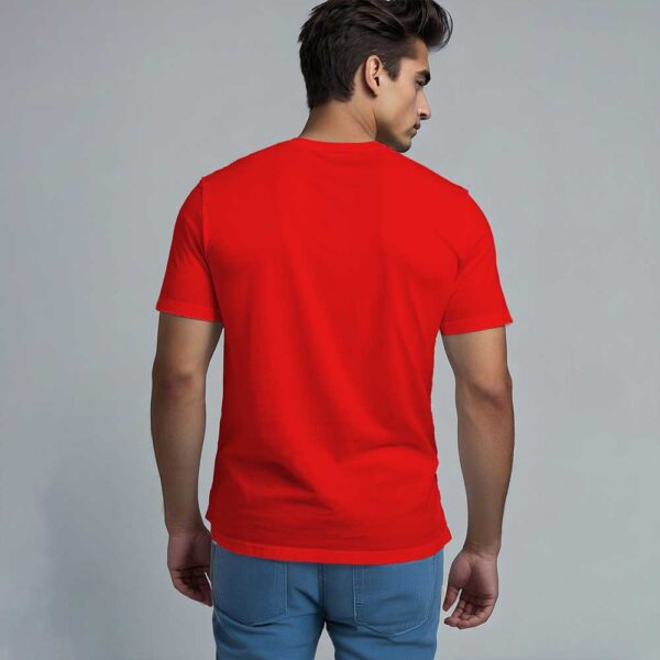 Red Cotton T-Shirts for Adventure and Active Lives - Image 5