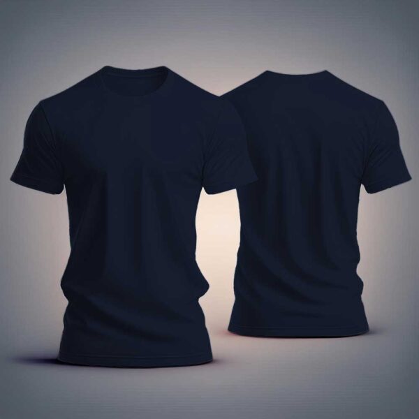 Cotton T-shirts in Navy Blue for Active Lives and Unleash Adventure - Image 8